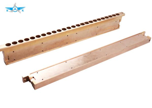 Stainless Steel CNC Machining Parts Rose Golden Color Polish Finish