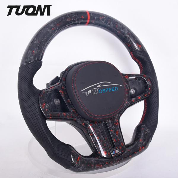 BMW Sporty Flat Bottom Carbon-Fiber-Wheel for Sale Forged Steering Wheels