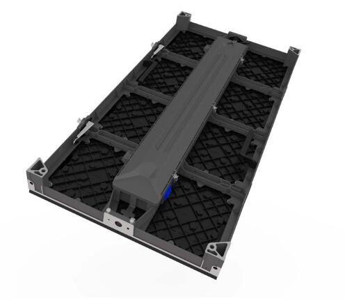 P1.875 HD Indoor Rental LED Display Die Casting Aluminum L Shape Installation