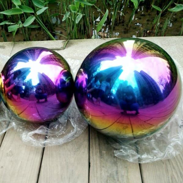 Шарик 80ММ радуги неубедительный стальной 120ММ 100ММ для поверхности образования высокой отполированной