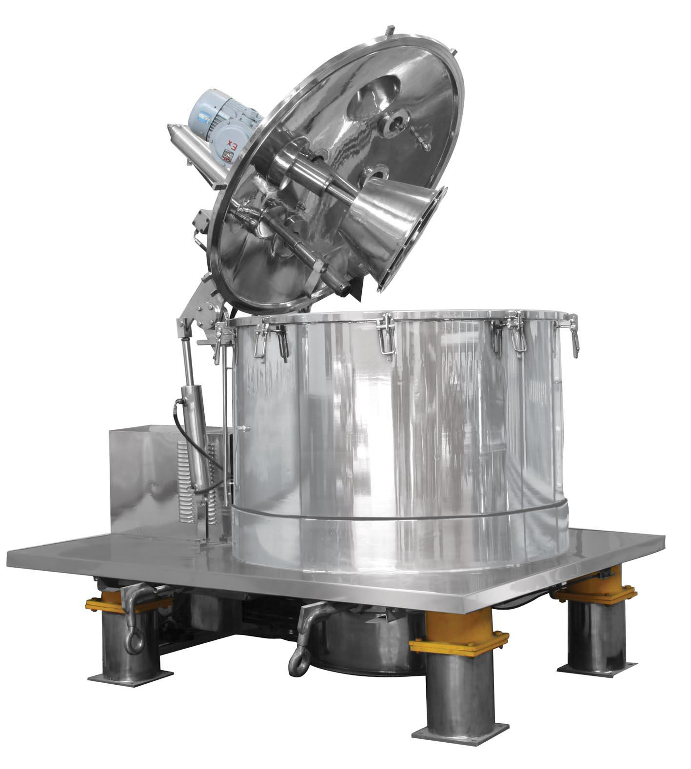 Top Discharge Centrifuge for Pesticide Intermediate Crystal Dewatering