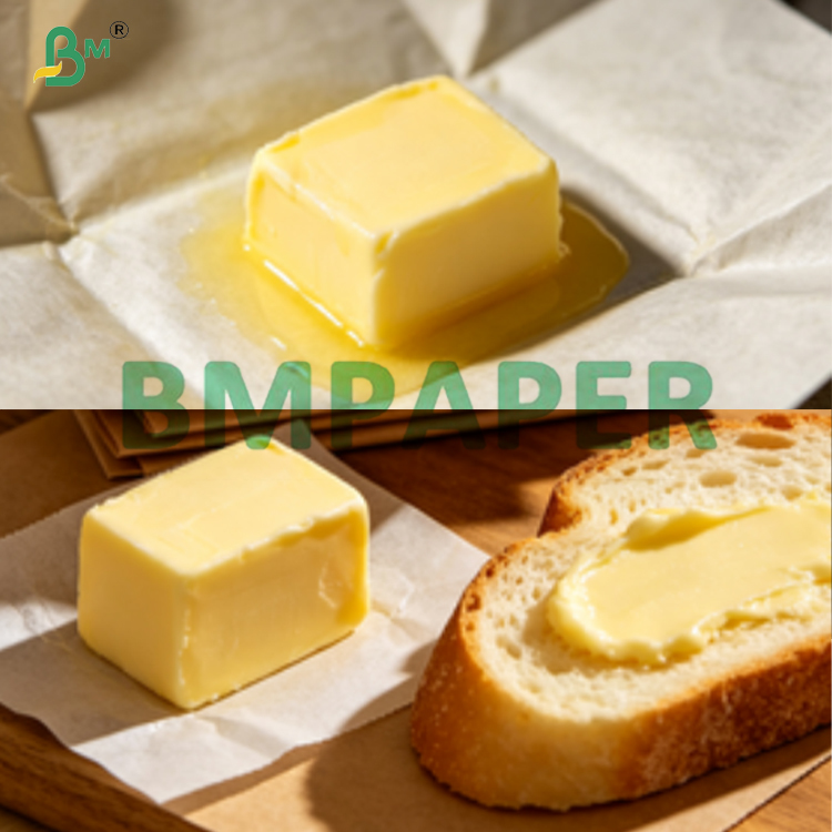 Good Low-Temperature Resistance Butter Wrap Raw Paper Roll