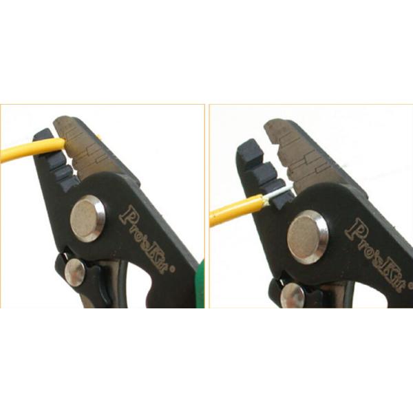 Proskit 3 Hole Fiber Optic Cable Stripper / Fibre Optic Cable Stripping Tools