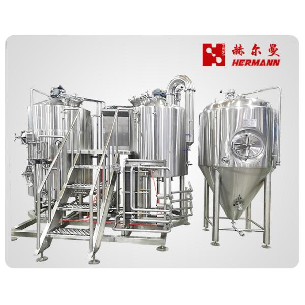 Easy Using 2 Vessel Brewing System , 600L Beer Making Equipment