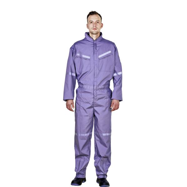 LightBlue Reflective Workwear Suits for Unisex Workshop Clothing Overall Work Clothing