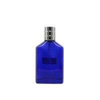 O pulverizador de perfume recarregável pequeno da cor azul engarrafa o estilo considerável dos homens