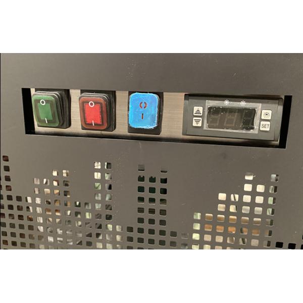 Commercial Freezer 3 Glass Doors Auto Defrost Ice Cream Upright Display Fridge Freezer