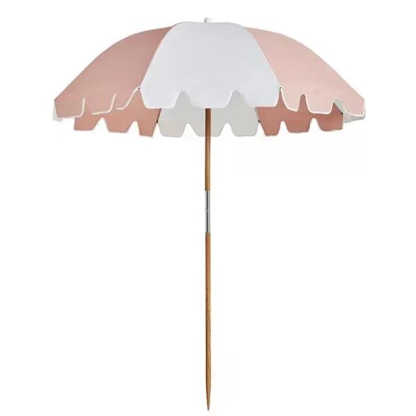 Outdoor Auto 1.8 M Sun Protection Beach Umbrella for Garden Occasion Customized Design
