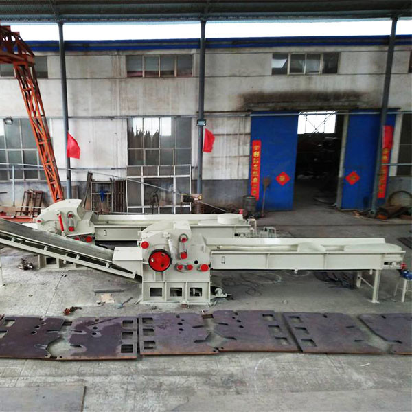 Heavy Duty Electric Wood Pallet Shredder Machine