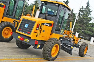 Veículos do equipamento de construção hidráulica do graduador da estrada do estojo compacto de GR100 100 HP