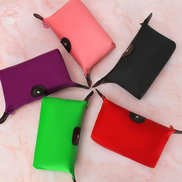 Makeup Bag Pouch Waterproof Cosmetic Storage Bags,with Zipper Travel Toiletry Organizer Packing Bag Access