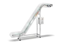 Plastic Belt 304 Stainless Steel Inclined Bucket Elevator Conveyor