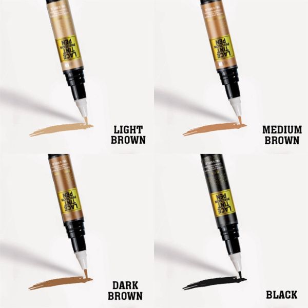 5ml Wig Concealer Pen Precisely Tinting Brush Applicator Seamless Look Lace Tint Pen