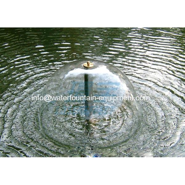Mushroom Water Fountain Nozzles DN50 Outdoor Semi - Spherical For Ponds