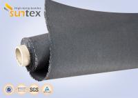 Fogo da cortina de fumo - material à prova de fogo revestido acrílico resistente da tela 0.8mm da fibra de vidro