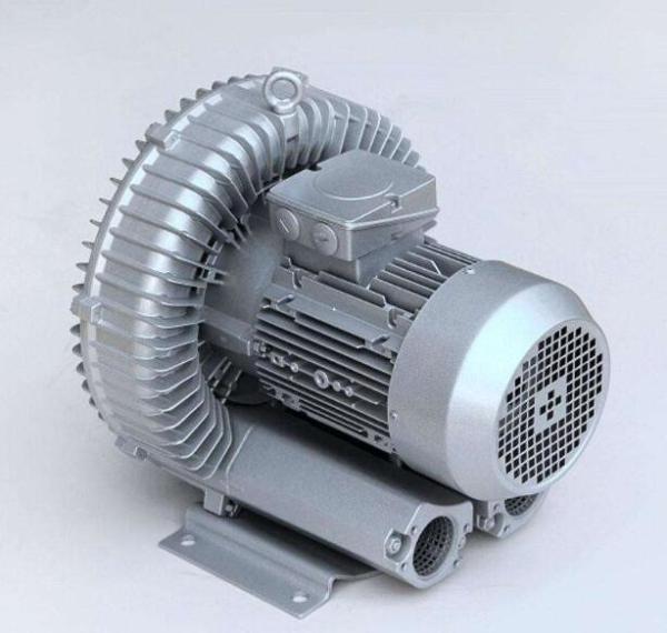 50 / 60Hz 4.3kw Silver Turbine Air Blower , Industrial Air Blower For Package Machine