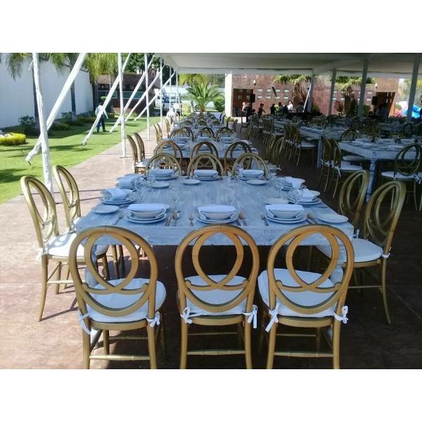 Chaise Chiavari en acrylique moderne pour les hôtels et restaurants