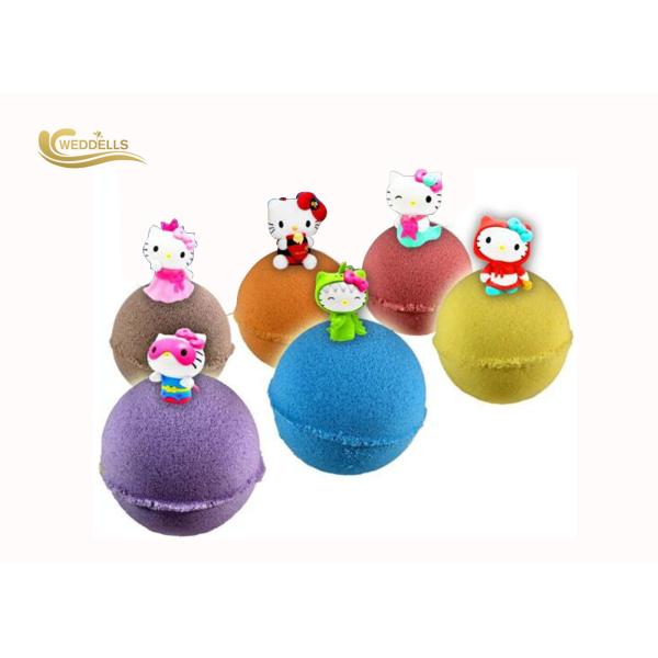 Cheery Flavor Fizzy Kids Surprise Bath Bombs Inside Organic with Shea Butter