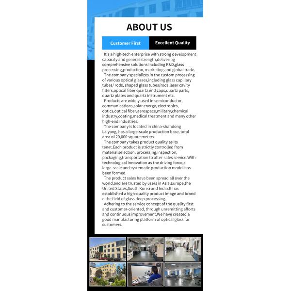 Corrosion Resistance Polished Transparent Clear Quartz Silica Glass Rod