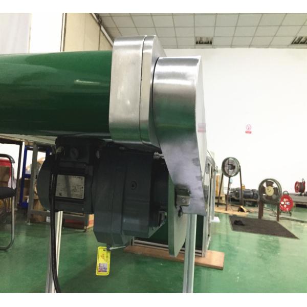 Automatic Industry Flat Green PVC Belt Conveyor Transfer Systems With CE Passed