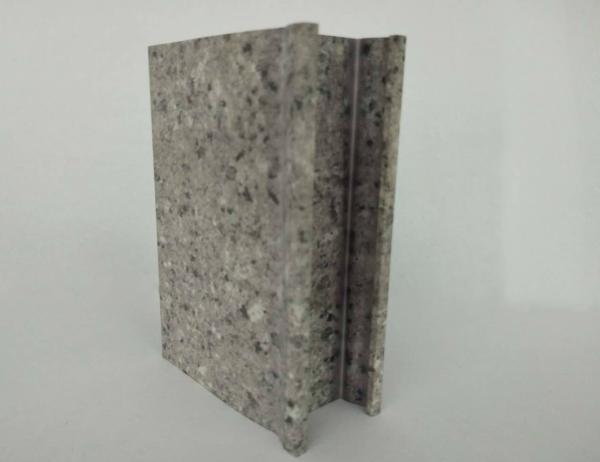 Veined Marble And Artistic 6063 Aluminum Window Profiles High Self Cleaning