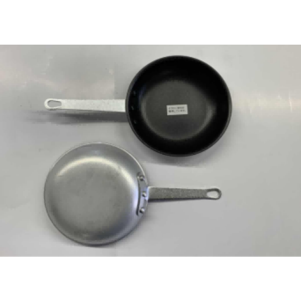 19cm Mini Aluminium Non-Stick Wok, 3.0mm Single Bottom Stainless Steel Handle Pan, Cooking Baking Tools Kitchen Accessories Bulk