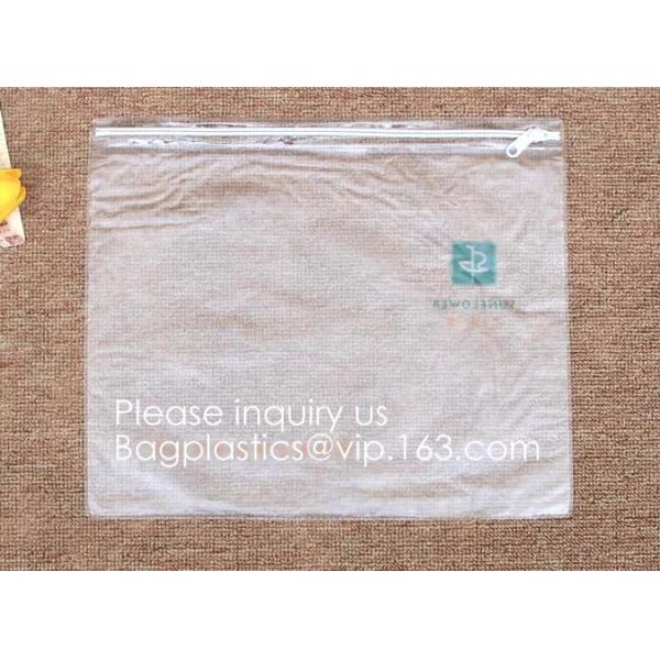 EVA Zipper Bag For Underwear / Bikini/ Bra,Glitter Cosmetic Zipper Pouch Holographic PVC Makeup Brush Bag, Bagease, Pac