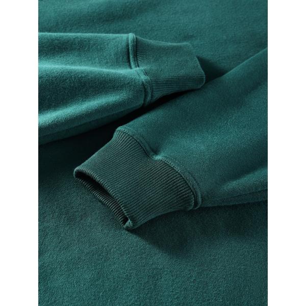 На заказ длинные рукава цветная одежда органическая вышивка мужской пуловер с круглым шеей