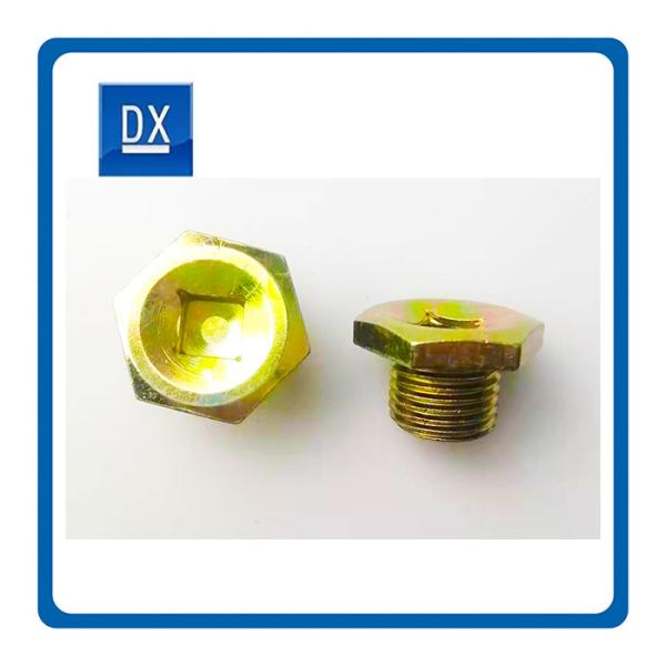 Inside Square And Outside Hexagonal Oil Plug CNC Machining