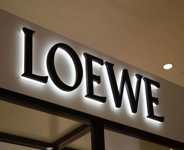 Custom Signage logo light letter wall signage indoor customised led corporate sign