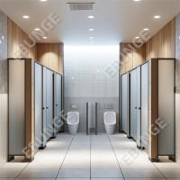 Les cloisons de salle de bain laminées résistantes aux rayures avec une totale intimité