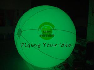 lance aglomerado da iluminação da propaganda do PVC de 2m balão inflável para o