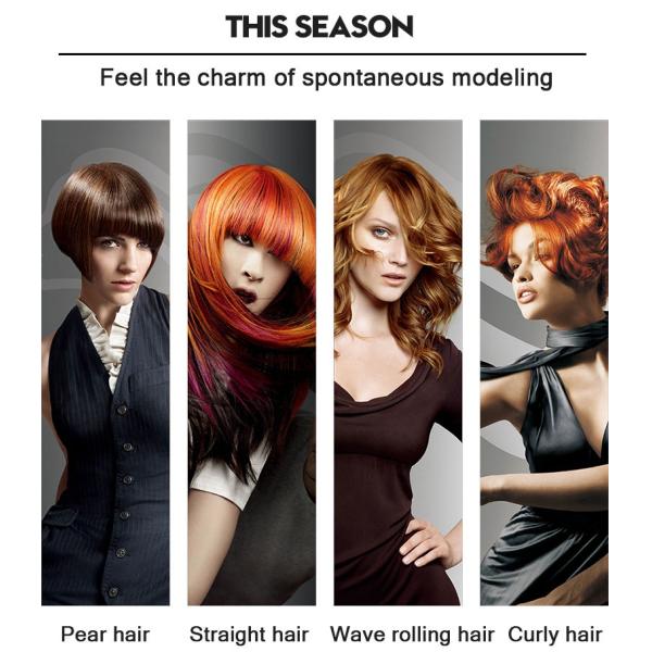 Le fer infrarouge ultrasonique de soins capillaires de machine de beauté de maison d'appareil de chauffage de ptc récupèrent les cheveux endommagés