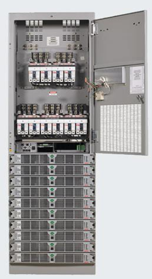Robust Outdoor Power Cabinet designed for harsh environments providing protection and cooling for telecommunication systems