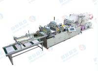 1000-1500 sacos/hora Equipamento de fabricação de sacos de filtragem de ar trapezoidal ultrassônico externo de comutação livre totalmente automática