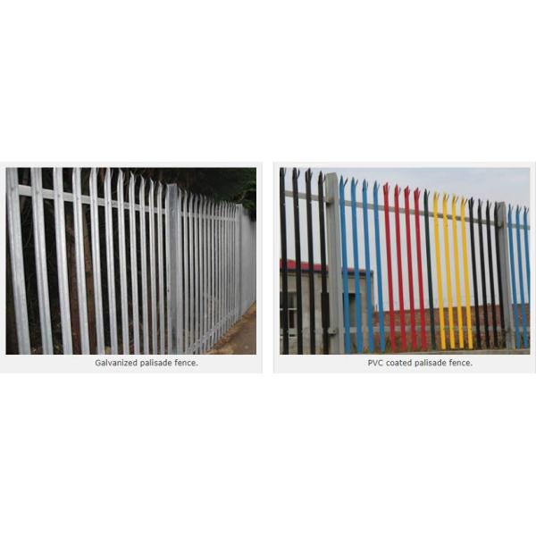 горяч-окунутый гальванизировал или PVC покрыл w бледный и тип загородка d бледный палисада - разделительная стена для фабрики и резиденций