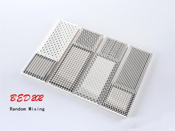 Enticing, Glossy Mixed Paking Indoor Decor Wall Tiles 10x30cm For Bathroom And Kitchen, ISO9001 Certified