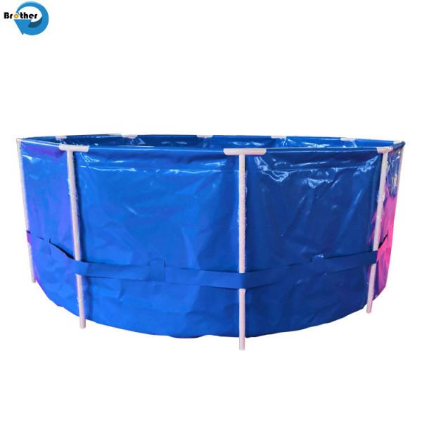 Tarpaulin pond foldable plastic round tank tarpoline fish tank tarpaulin pond fish farming tank