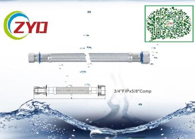 Braided Knitted Stainless Steel Faucet Supply Line High Temperature Resistance