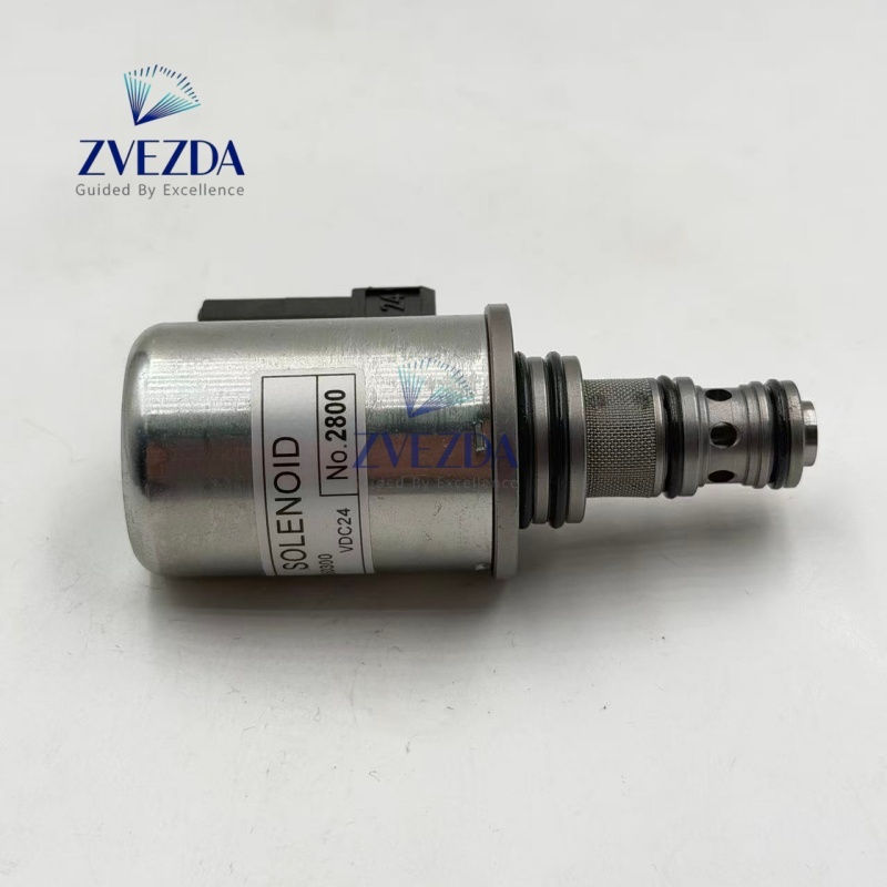 2250300 Hydraulic Flow Adjust Cartridge Solenoid OEM Replacement Spare Parts For Construction Backhoe Loader
