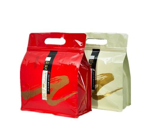 Wholesale Biodegradable Heat Seal Custom Print Aluminum Foil Plastic k Empty Green Tea Bag With Hole