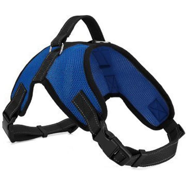 No Pull Reflective Air Mesh 22 Inches Nylon Dog Harness