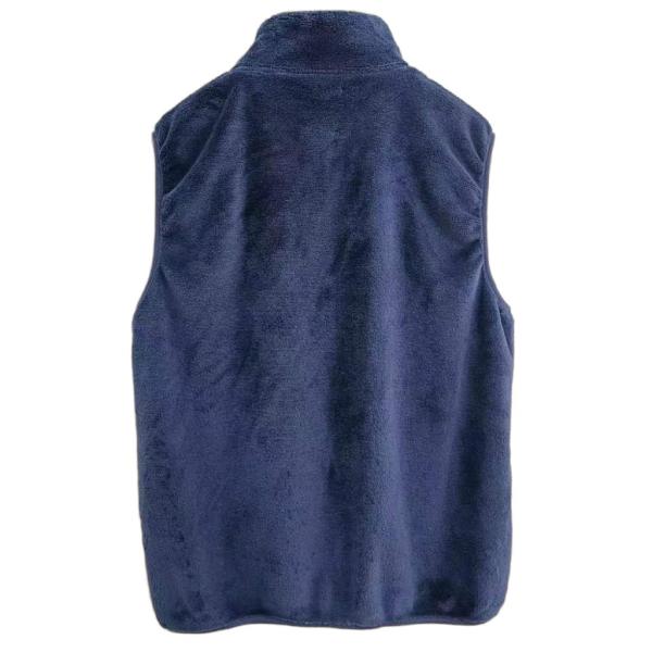 Plus Size Men's Coral Velvet Sleeveless Hoodie with Soft Hand Feel and Custom Logo