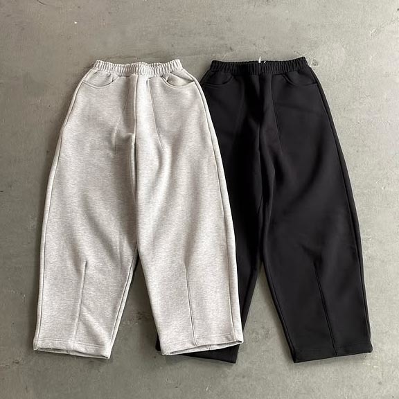 Wholesale High Quality Blank Casual Zip up Sweatsuit Custom Boxy Terry Neoprene Tracksuit Flared Sweatpants and Hoodie Sets