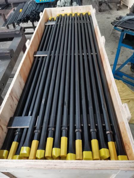 Acero de carbono integral de perforación barra hexagonal de 6 meses de garantía