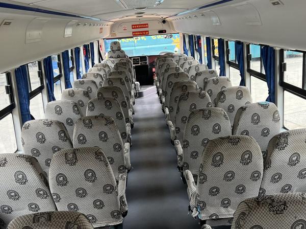 Yellow Used School Buses 46 Seats Manual Transmission Used  Buses