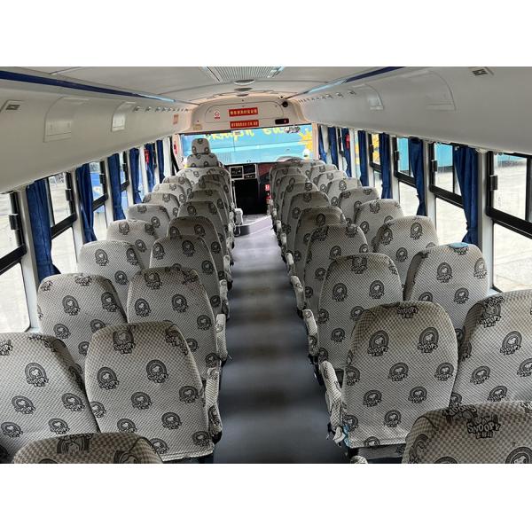 Ônibus escolares usados amarelos 46 lugares Transmissão manual Ônibus usados YuTong