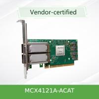 MCX4121A-ACAT ConnectX®-4 Lx EN Nic Network Interface Card 25GbE Dual Port SFP28
