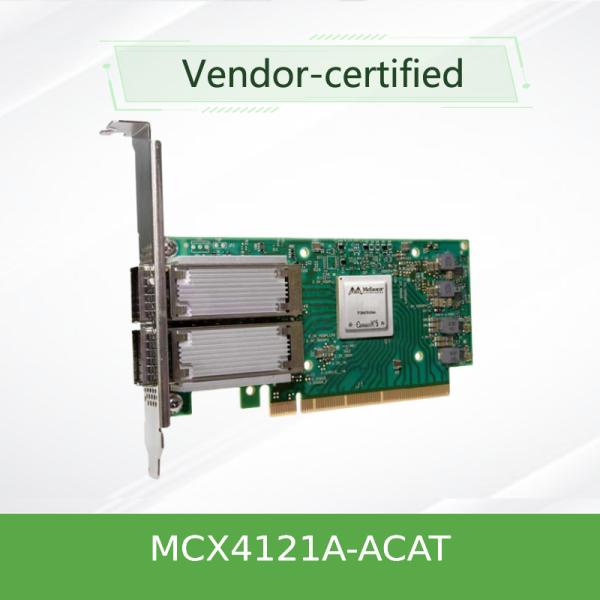 MCX4121A-ACAT ConnectX®-4 Lx EN Nic Tarjeta de interfaz de red 25GbE con doble puerto SFP28