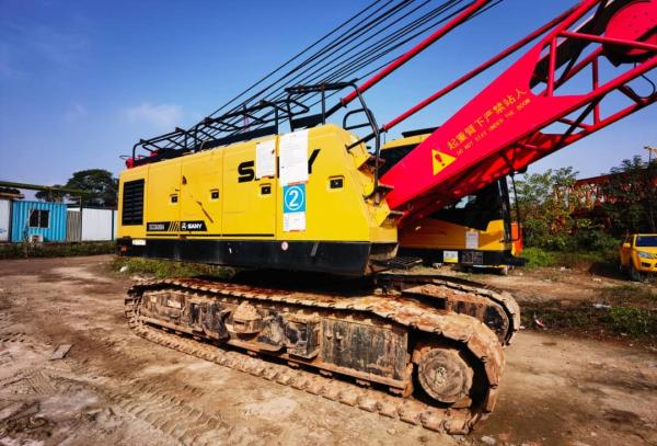 Boom 37m Used Crawler Cranes 55 Ton 2019 Model SANY SCC550A Efficient Operation
